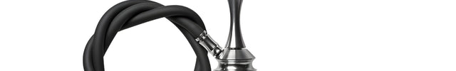 Ferro One Classic Hookah complete set with stainless steel stem, silicone hose, and mouthpiece
