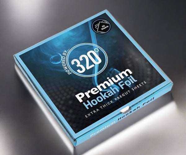320 Premium Extra Thick Hookah Shisha Foil 25m Roll - Afzal Shisha