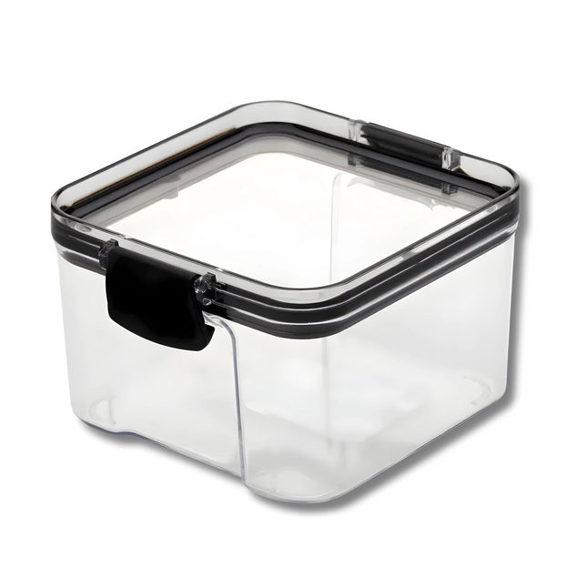 Top Open View of Flavour Seal Container for Hookah Shisha Storage - Clear and Durable