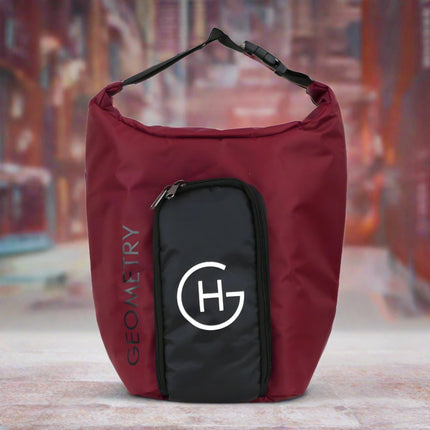 Geometry Hookah - Geometry Hookah Travel Bag - Red - The Premium Way