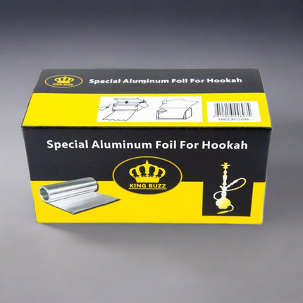 King Buzz - King Buzz Shisha Aluminium Foil 100m - The Premium Way