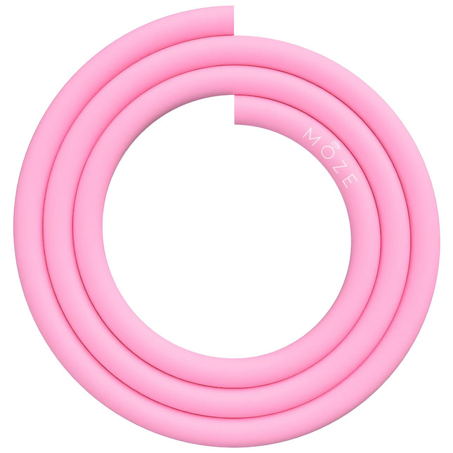 Moze Silicone Hose Pink - Soft-Touch, Flexible, Odor-Resistant