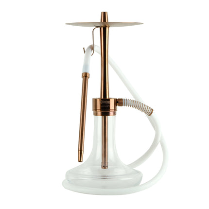 Oduman Infinity Hookah - Clear Glass with Bronze Body