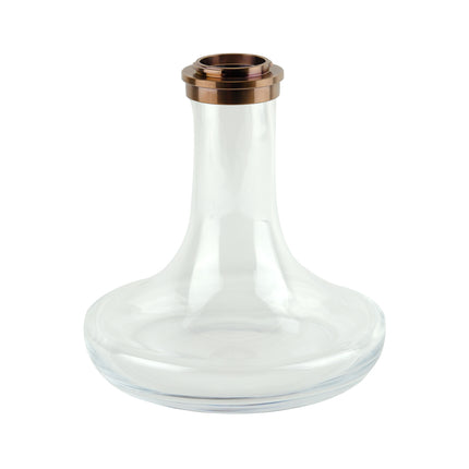 Oduman Infinity Hookah - Clear Glass with Bronze Body