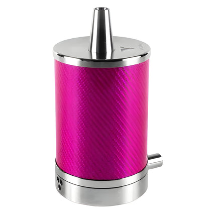 Close-up view of VYRO-One Carbon Pink Hookah