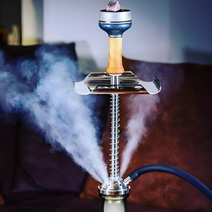 VZ Hookah Minimal in use during a smoking session