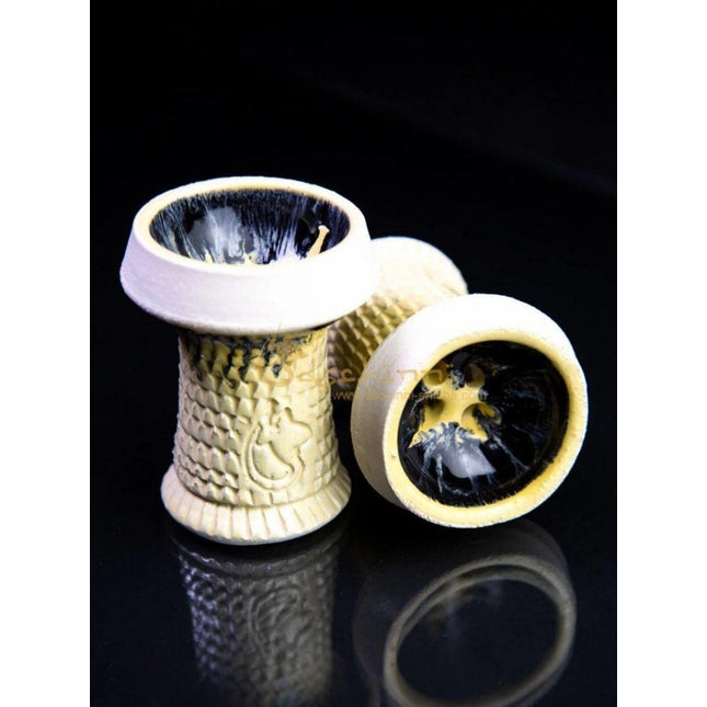 DSCHINNI® - Dschinni Nero Multi-Colour Stone Hookah Bowl - The Premium Way